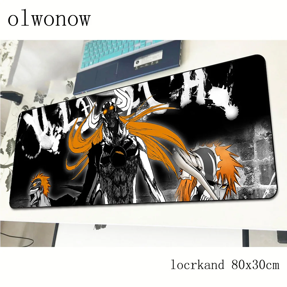 BLEACH Коврик для мыши gamer cool new 800x300x3 мм игровой коврик большой восхитительный