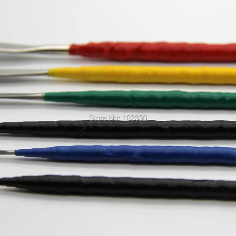 50Sets 6pcs/set Cay Tools Pottery Sculpture Handmade Art DIY Fimo Clay Tool Stainless Steel Double Heads Home Handicraft | Дом и сад