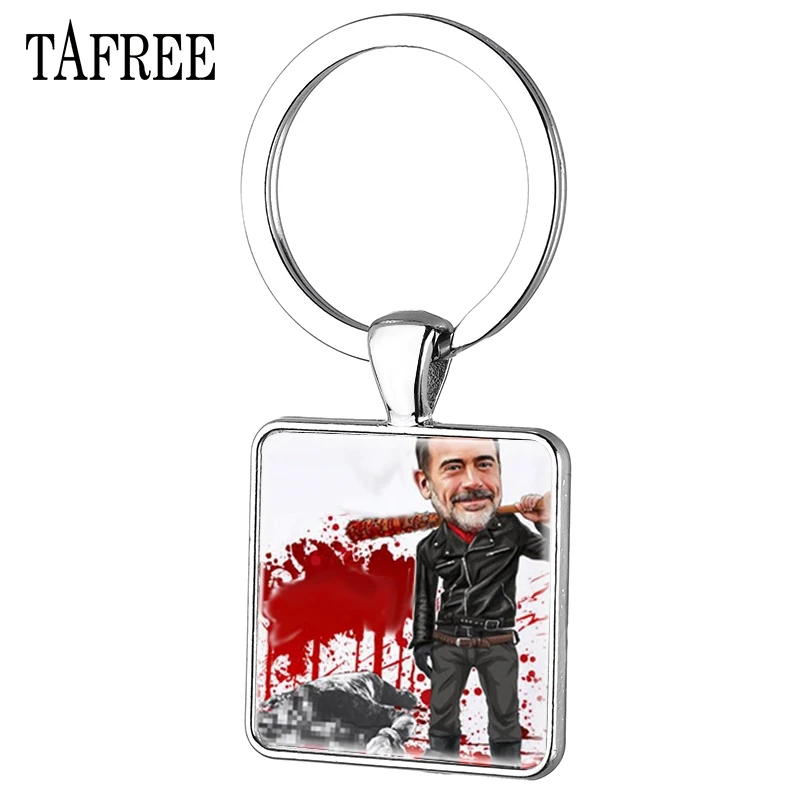 Квадратный брелок TAFREE Ходячие мертвецы серии симпатичный подарок незабываемый с
