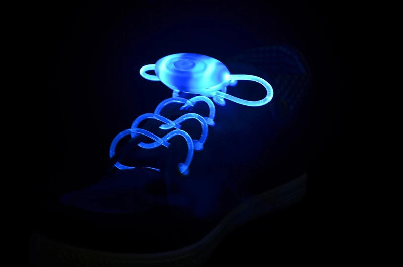 1 шт. разноцветная неоновая обувь с LED подсветкой, обувь на шнурках, светящиеся шнурки, аксессуары, вечерние принадлежности
