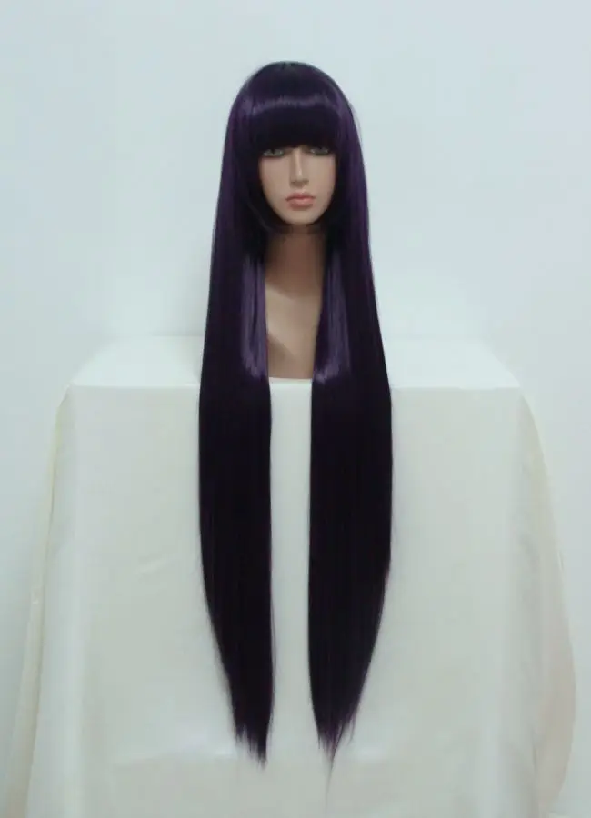 Parrucca парик СВОБОДНЫЙ КОРАБЛЬ&gt&gt Косплей Shirakiin Ririchiyo Длинные Фиолетовый Микс