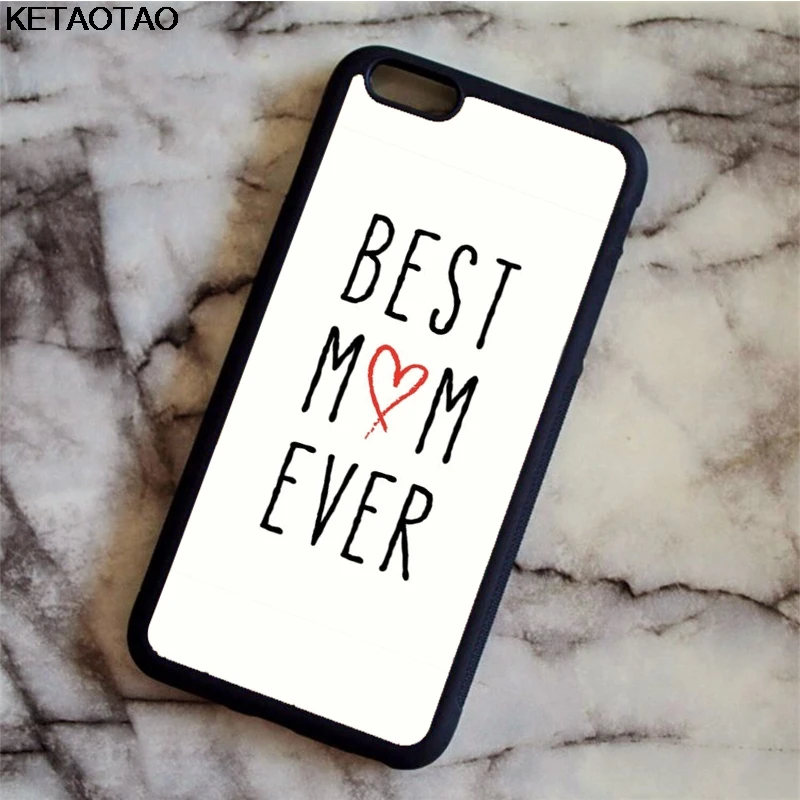 KETAOTAO лучшие чехлы для телефонов с надписью mom ever iPhone 4S 5C 5S 6 6S 7 8 Plus XR XS Max XS8 Чехол