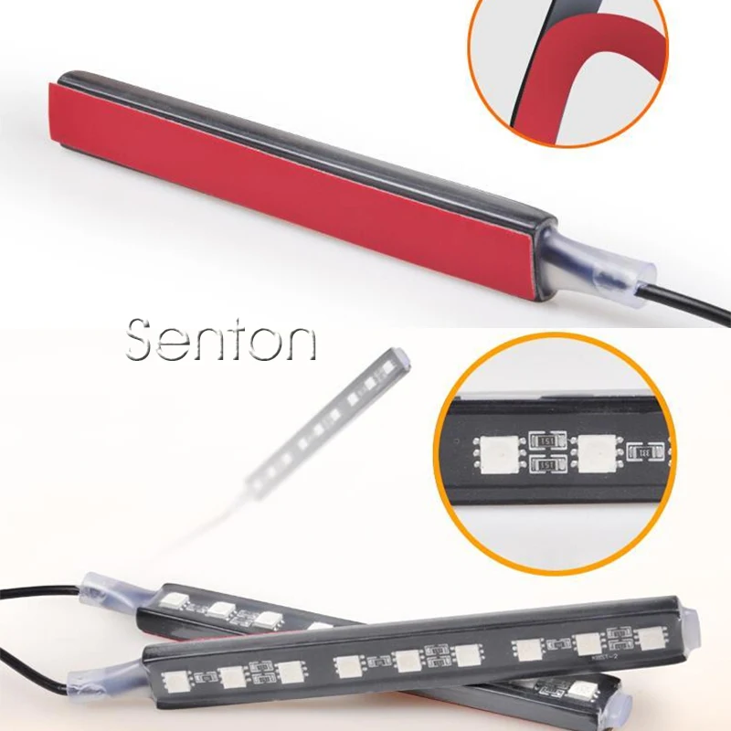 Автомобильный Стайлинг интерьера атмосферная декоративная неоновая лампа для