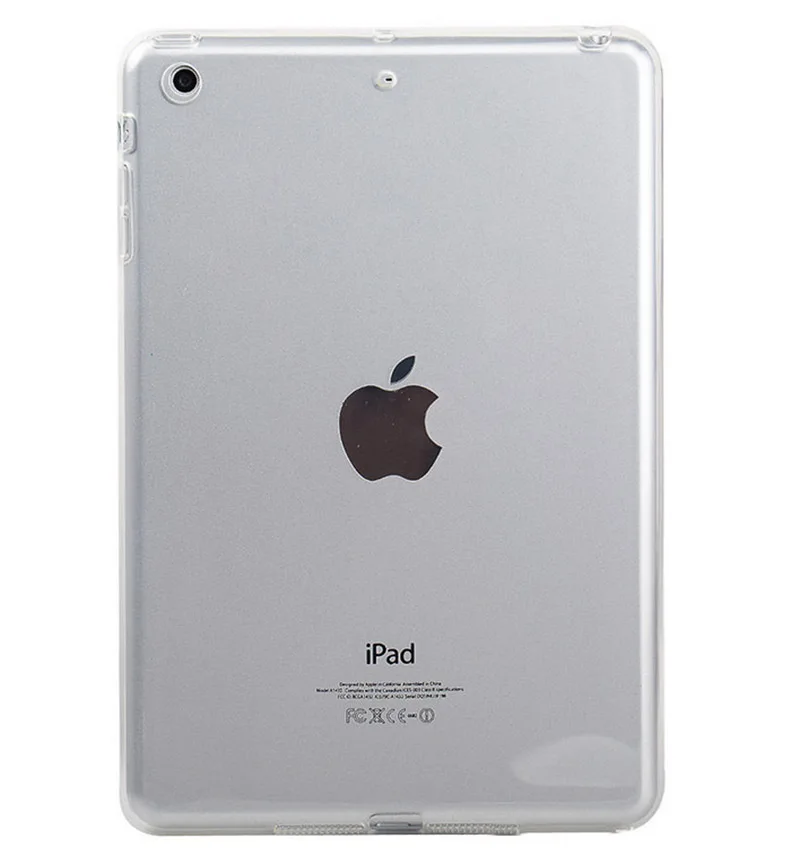 ULIFART TPU силиконовый чехол для APPLE IPAD MINI 1/2 RETINA/MINI 3 мягкий прозрачный задняя крышка