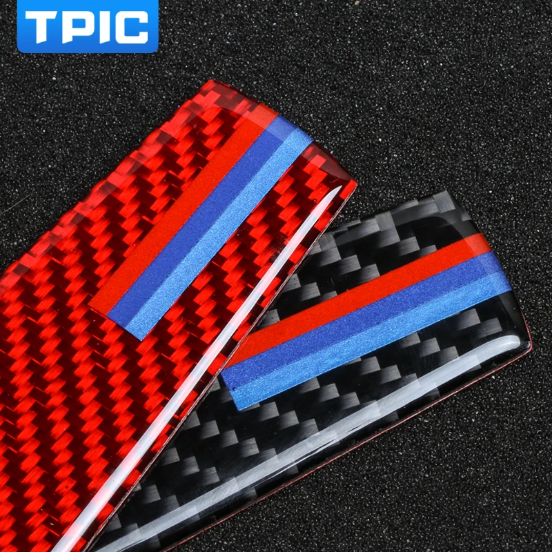 TPIC отделка салона автомобиля Руля из углеродного волокна Стайлинг для BMW G01 G02 G30 X3