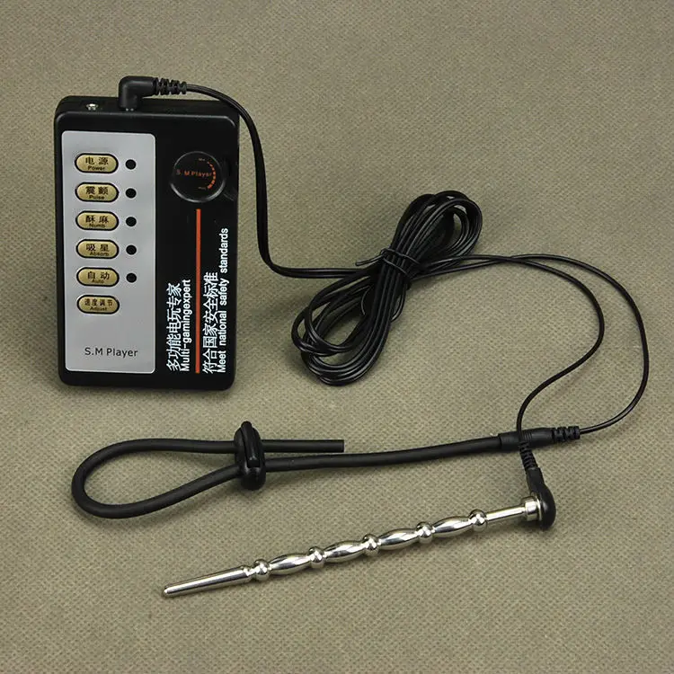 Пробка для пениса из нержавеющей стали 8 мм электрический/электрошок Анальная