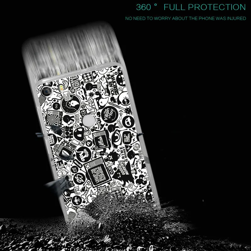 Alcatel Idol 5 5.2 inch Case Soft Silicone Patterned Cover for Fundas Cases Phone Coque |