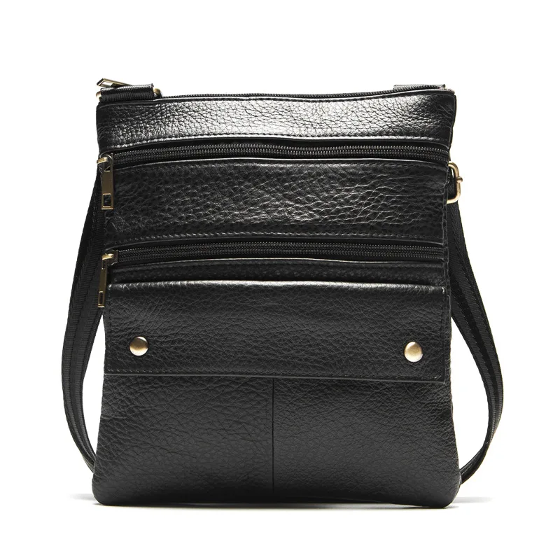 Мужчины Посланник Сумки Мода Молнии Мужская Crossbdy Щитка Одноместный Плечо Сумка