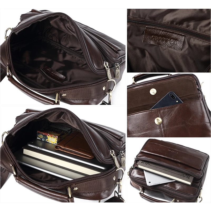 CROSS OX Новинка мужские Пояса из натуральной кожи клапаном сумка Винтаж Бизнес Satchels