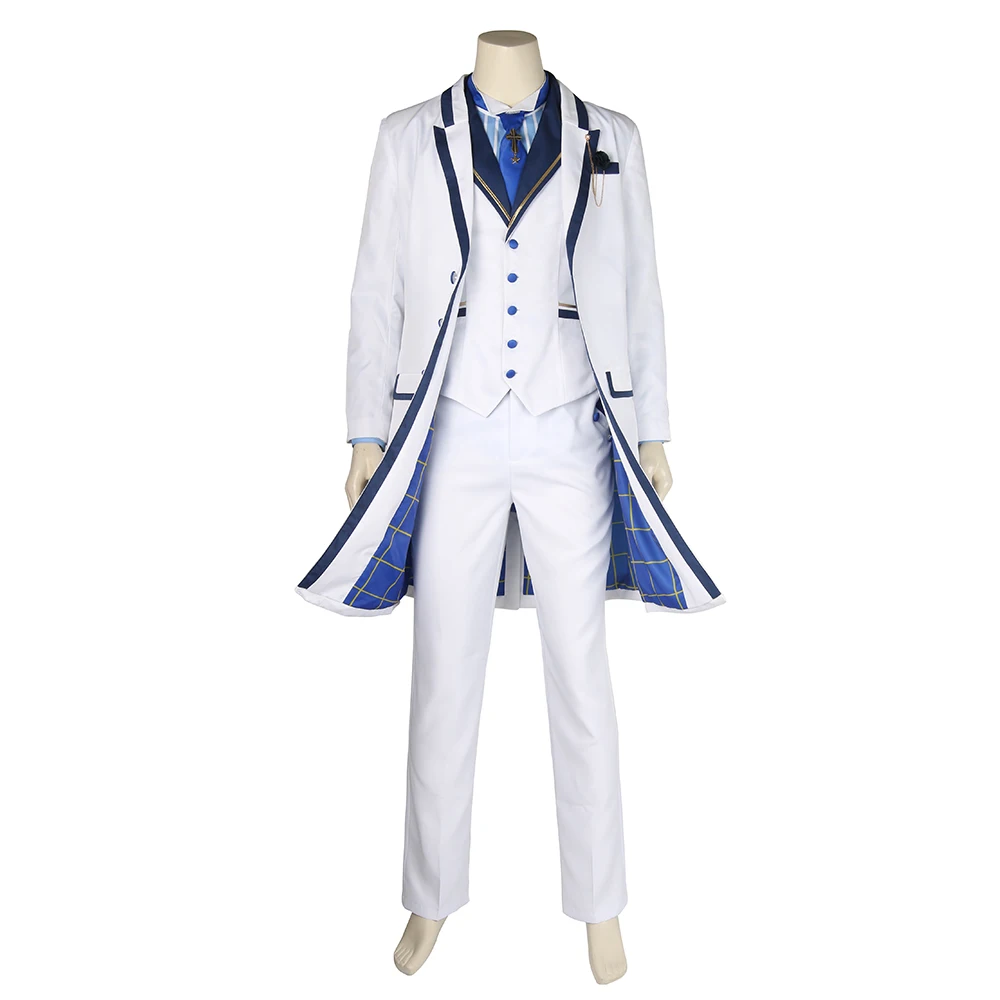 Fate Grand Order Косплей Костюм Артура пендригона косплей костюм белый день Святого