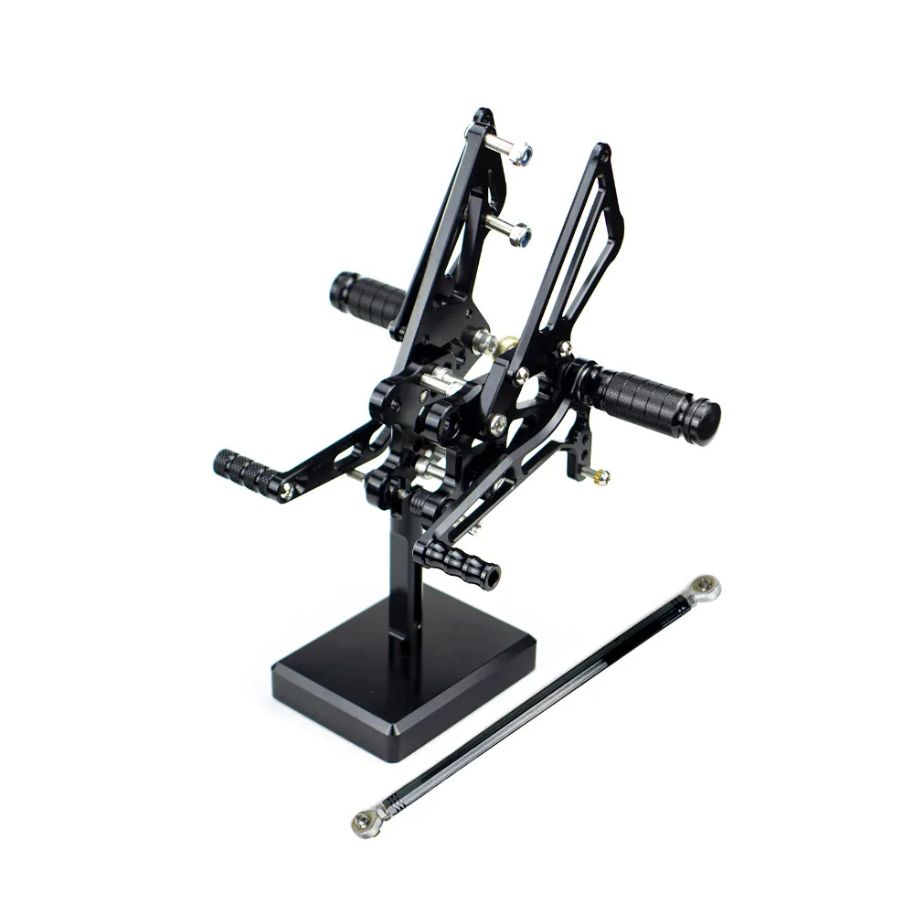 CNC Заготовка Регулируемый подножек гоночные Rearset сзади набор для Kawasaki Ninja ZX14 ZX 14R