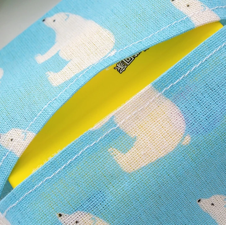 1 шт. прекрасный тканевый чехол для автомобиля Авто волокна хлопчатобумажной