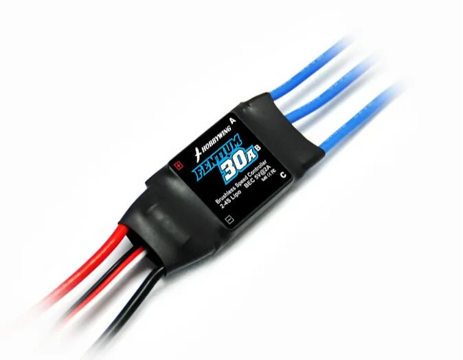 Щеточный электронный регулятор скорости Hobbywing FLYFUN 6A 10A 12A 20A 30A 40A 60A 100A бесщеточный