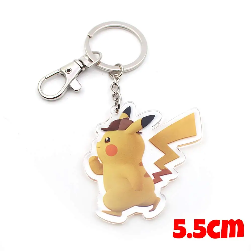 Игра Packet Monster Pakemon Pikachu Символ подвеска из ПВХ брелок Жираф с мехом Косплей