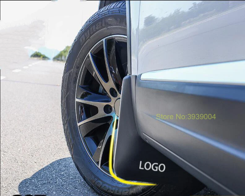 Автомобильный Стайлинг 4 шт полоса новый брызговик Guar Брызговики крыло подходит