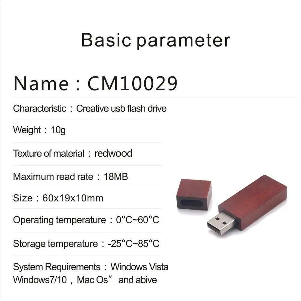 Бесплатная доставка 1 шт. деревянный бамбуковый USB флэш накопитель с деревянным