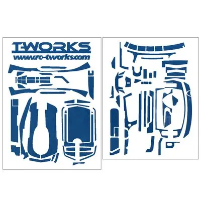 Фото T-WORK Sanwan MT44 наклейка на кожу для радио зеркальная хромированная радио 3D цвета графитовая наклейка для sanwa MT44 Подарочная защита экрана №5