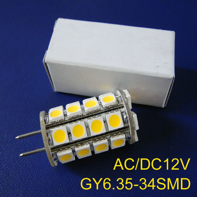 High quality 12V GY6.35 led lights,GY6.35 lights led,led G6 bulb,gy6 led lamps free shipping 20pcs/lot