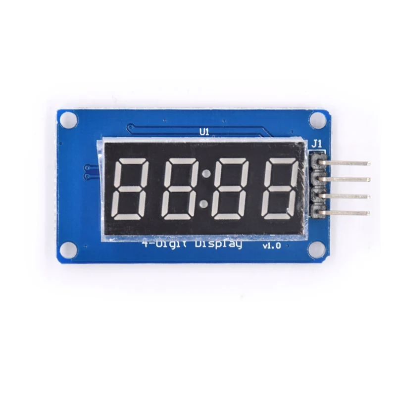 TM1637 светодиодный Дисплей модуль для ARDUINO 7 сегментный 4 биты 0 36 дюйма часы красный
