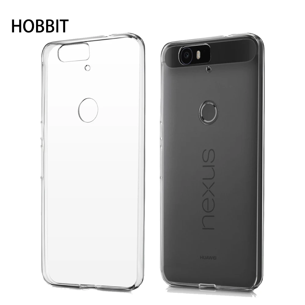 Прозрачный чехол для Huawei Google Nexus 6P 2015 прозрачный силиконовый из ТПУ с прозрачной