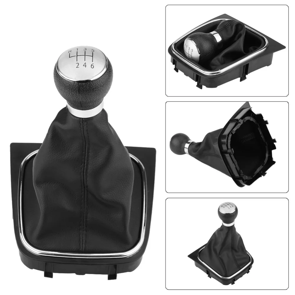 Новая 6 скоростная Автомобильная рукоятка для рычага переключения передач