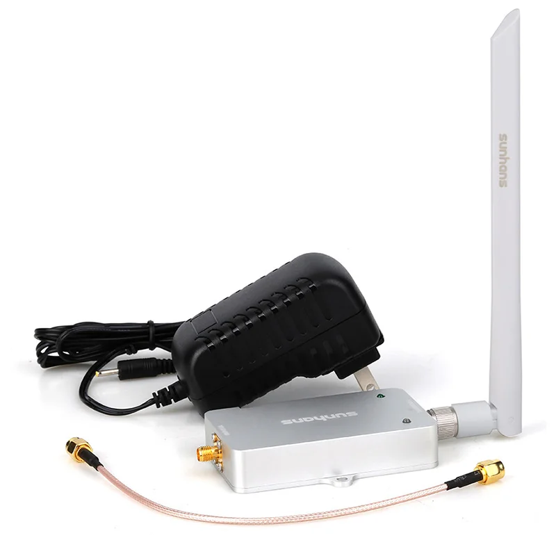 [Подлинный] Sunhans SH58Gi4000 5 8 ГГц 4 Вт (36dBm) IEEE 802.11a/n WiFi усилитель сигнала для помещений