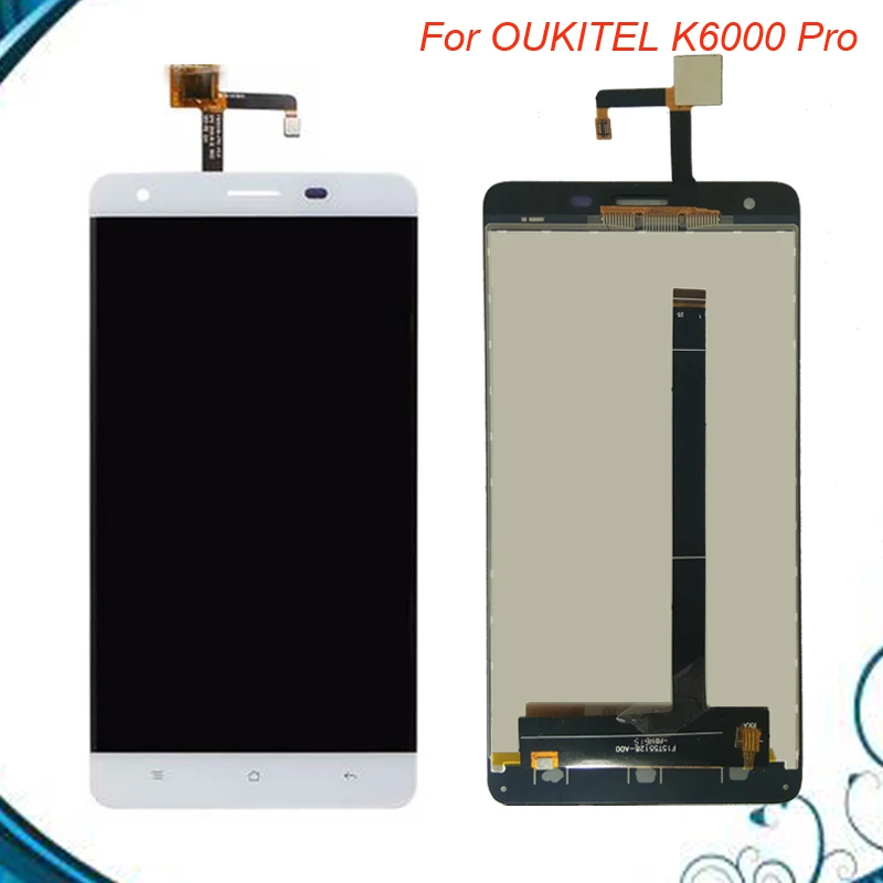 5 шт./лот для Oukitel K6000 Pro 100% новый ЖК дисплей и TP кодирующий преобразователь
