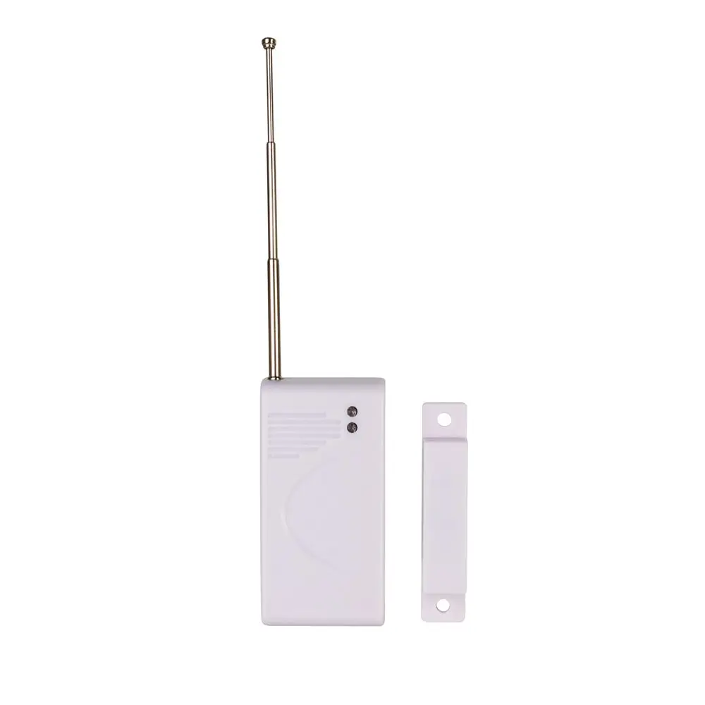 433MHz 2262 Code Wireless Window Door Sensor Magnetic Contact Wood Door Alarm Detector For Wireless GSM Home Alarm Panel