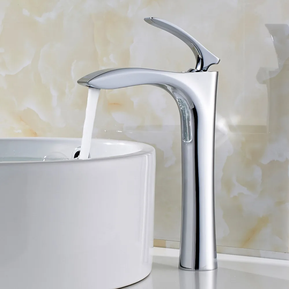 FLG смеситель для раковины кран холодной и горячей воды ванной комнаты с одной