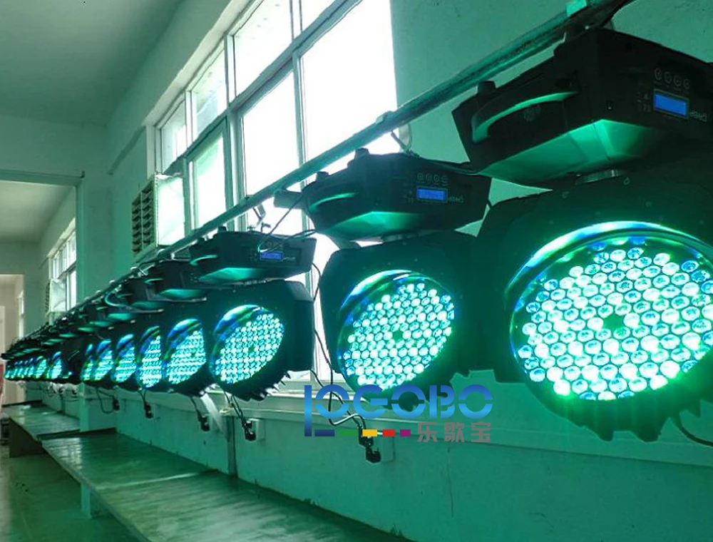 Недорогой вращающийся головной светильник 108x3 Вт сценический эффект Adj