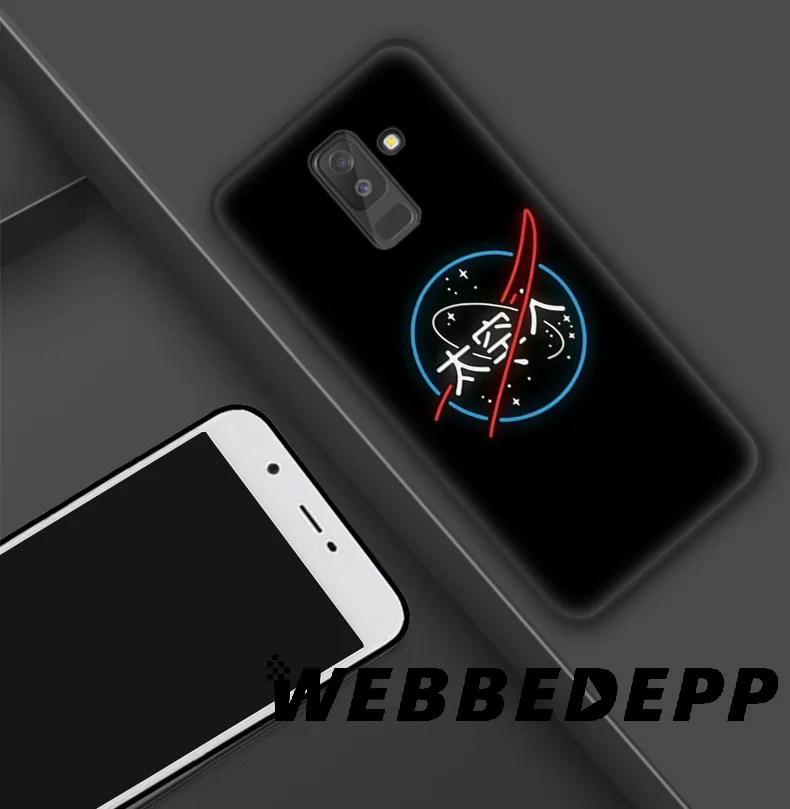 WEBBEDEPP Moon Swing Черный Мягкий ТПУ силиконовый чехол для Samsung Galaxy S10 S10e S9 S8 Plus S7 S6 Edge &amp J6