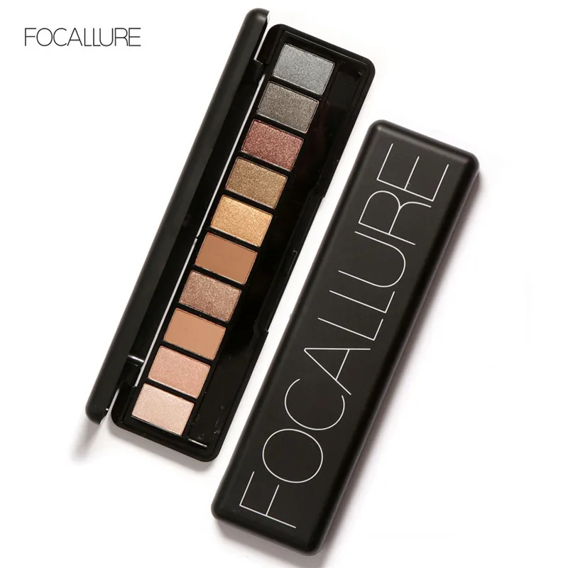 FOCALLURE Новый профессиональный 10 видов цветов Набор для женщин водонепроницаемый