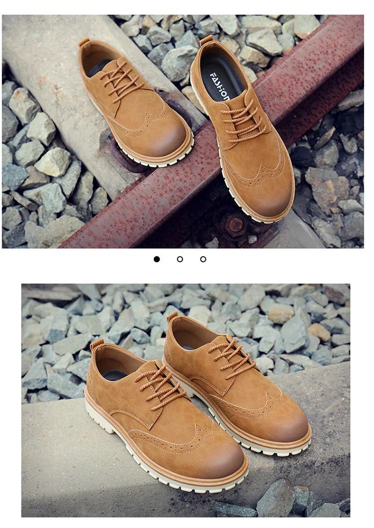 Brand Spring Suede Leather Men Shoes Oxford Casual Classic Sneakers For Male Comfortable Footwear