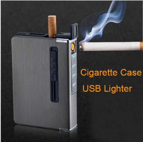 Креативный индивидуальный USB Электрический чехол для прикуривателя 8 упаковок