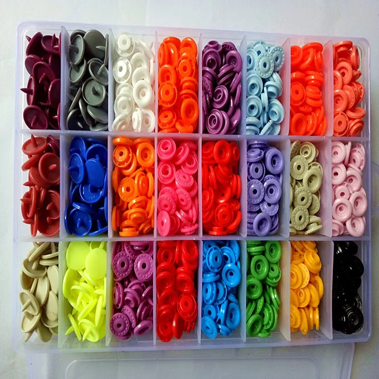 Professional Fastener Snap KAM Pliers &amp 360pcs T5 Poppers Plastic Buttons Kit | Дом и сад