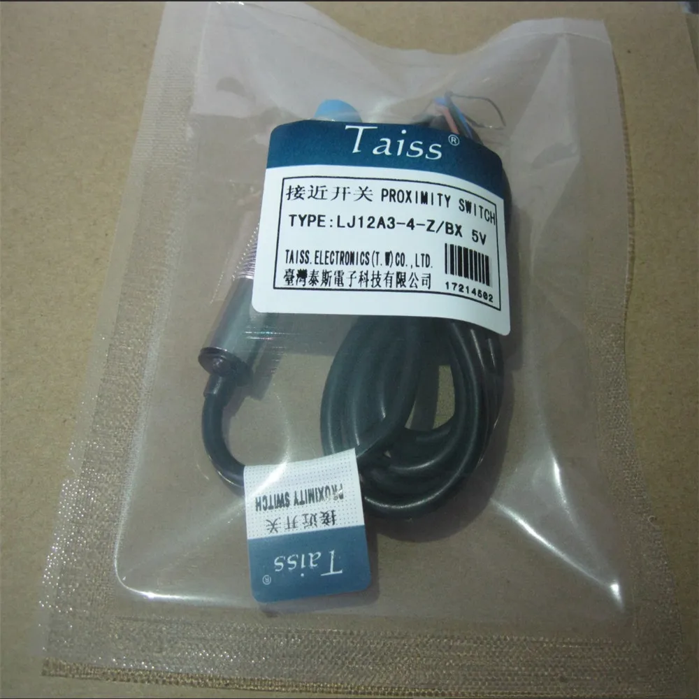 M12 4mm sensing DC 5V NPN NO LJ12A3-4-Z/BX-5V cylinder inductive proximity sensor switch work voltage 5VDC special for MCU | Обустройство