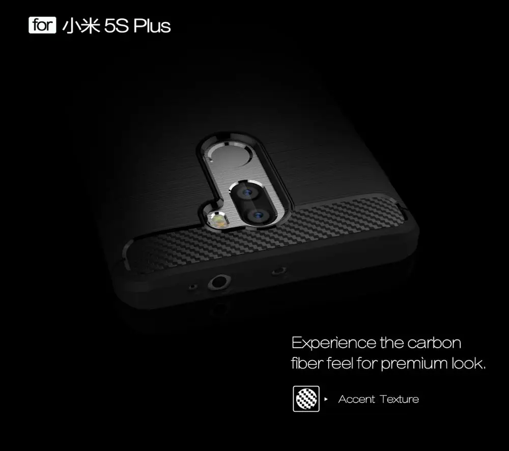 Bauqee Защитная крышка телефона чехол для Xiaomi Mi 5S плюс голубой цвет принципиально