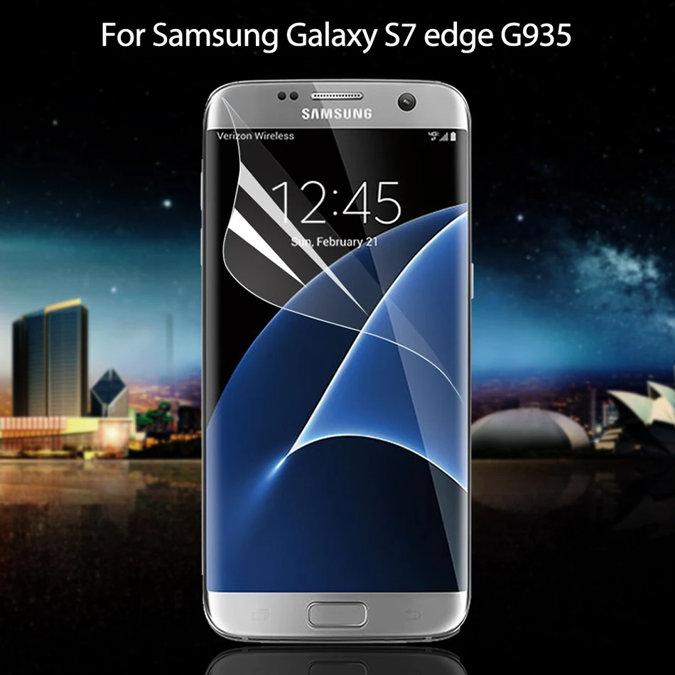 Hstrade для Samsung Galaxy S8 плюс мягкий Экран протектор Плёнки S7 Edge защитный (не закаленное
