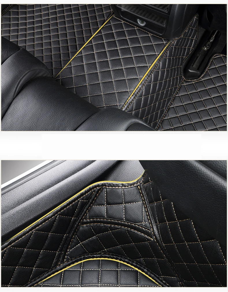 Автомобильные коврики для T ROC 2019 2018 2017 Авто Интерьер Аксессуары стайлинга