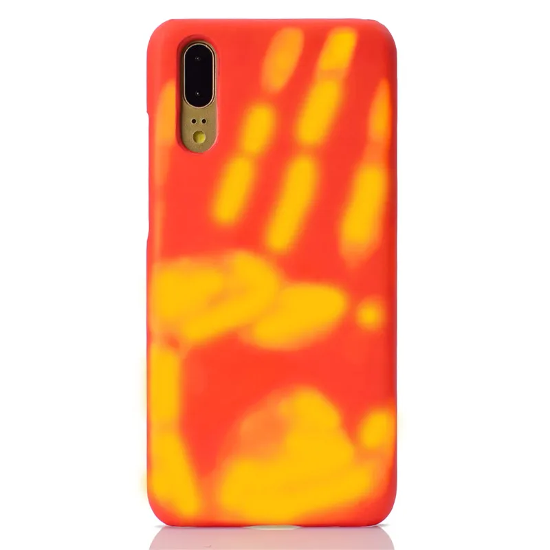 fashion Multi-color Hot Discoloration Phone Case For Huawei P20 P20Pro Lite Sexy PU Matte Thermal Sensor Cases |