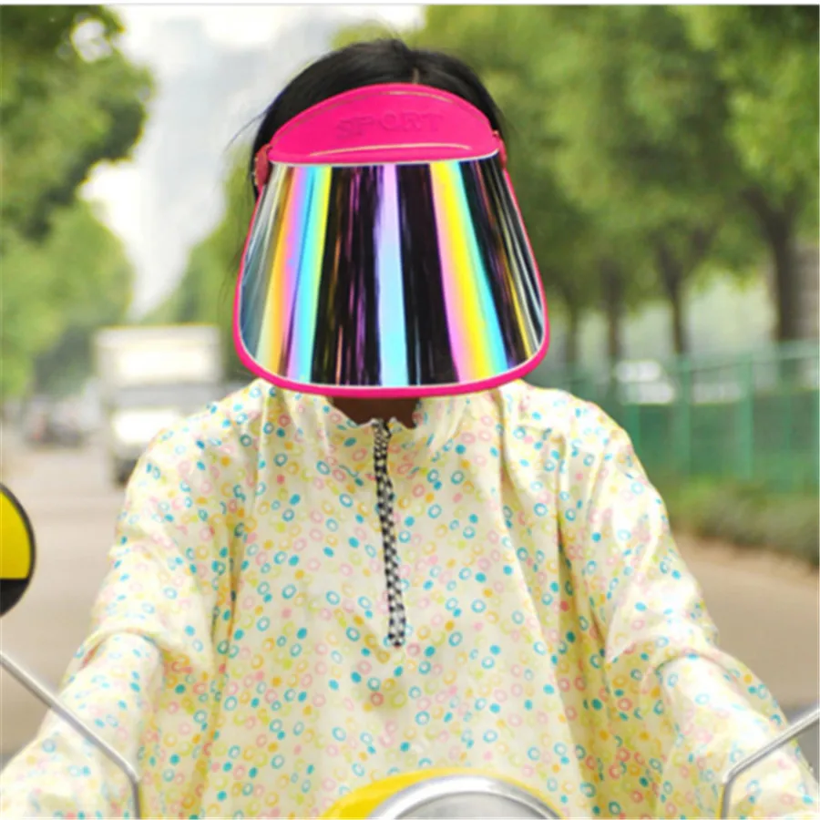 Солнцезащитный козырек унисекс для женщин и мужчин Повседневная Прозрачная