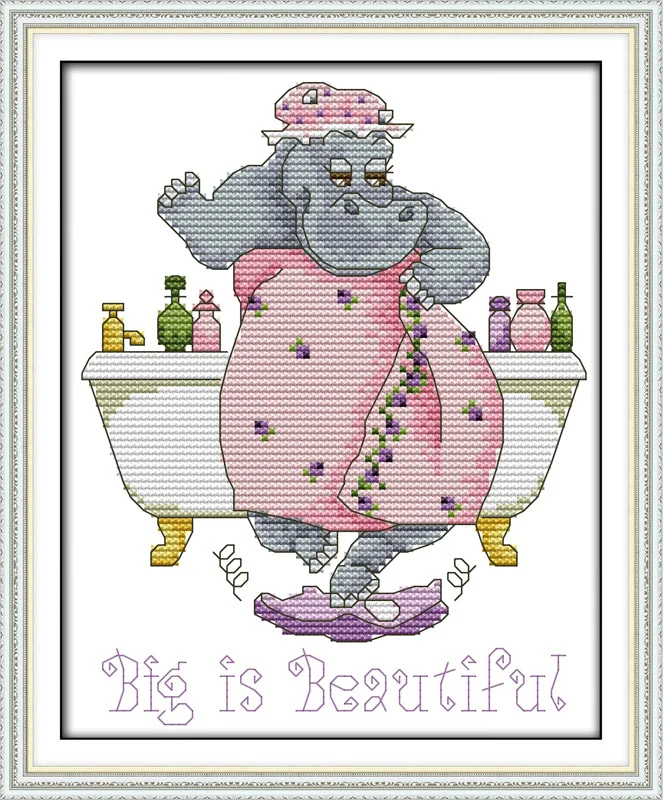 Большой и красивый DMC Китайская вышивка крестом 11CT 14CT рукоделие сделай сам наборы