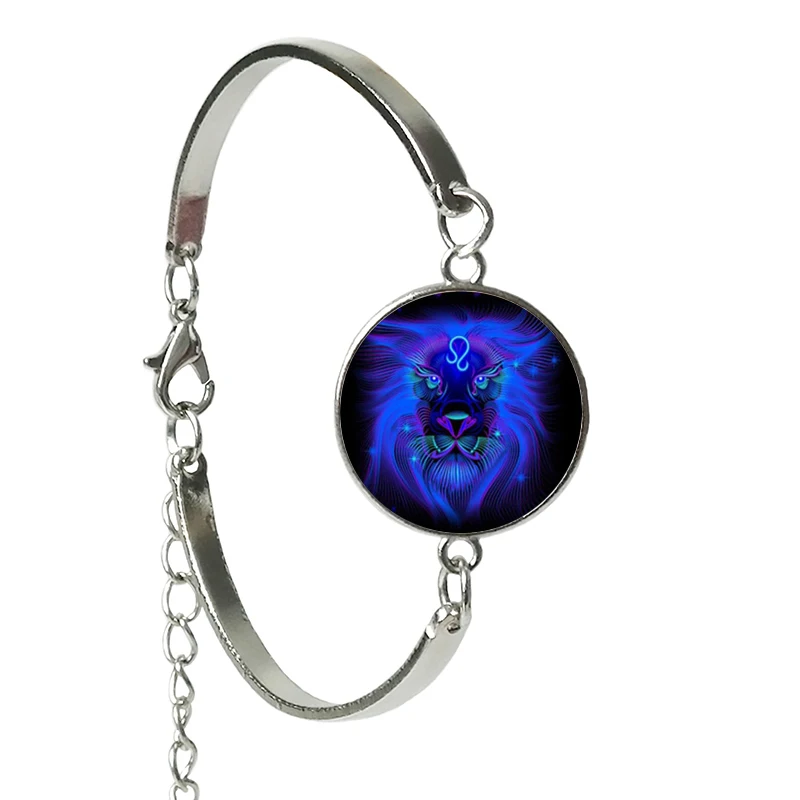 S панк браслет DropShiping Близнецы Рак Лев Дева весы для малышей с принтом Скорпион 12