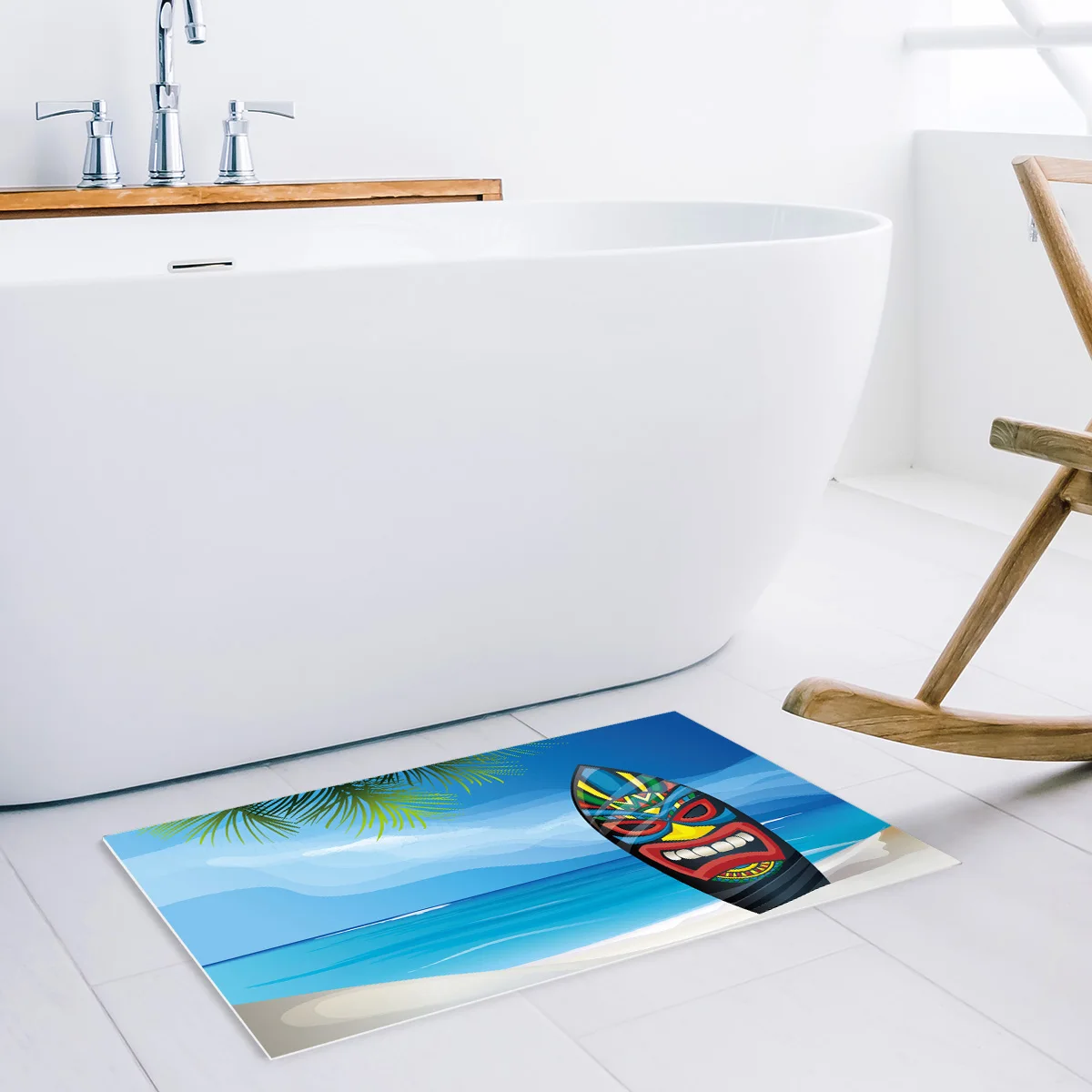 Доска для серфинга маска Tiki грязеотталкивающий мусор Хлопушка скребок обуви