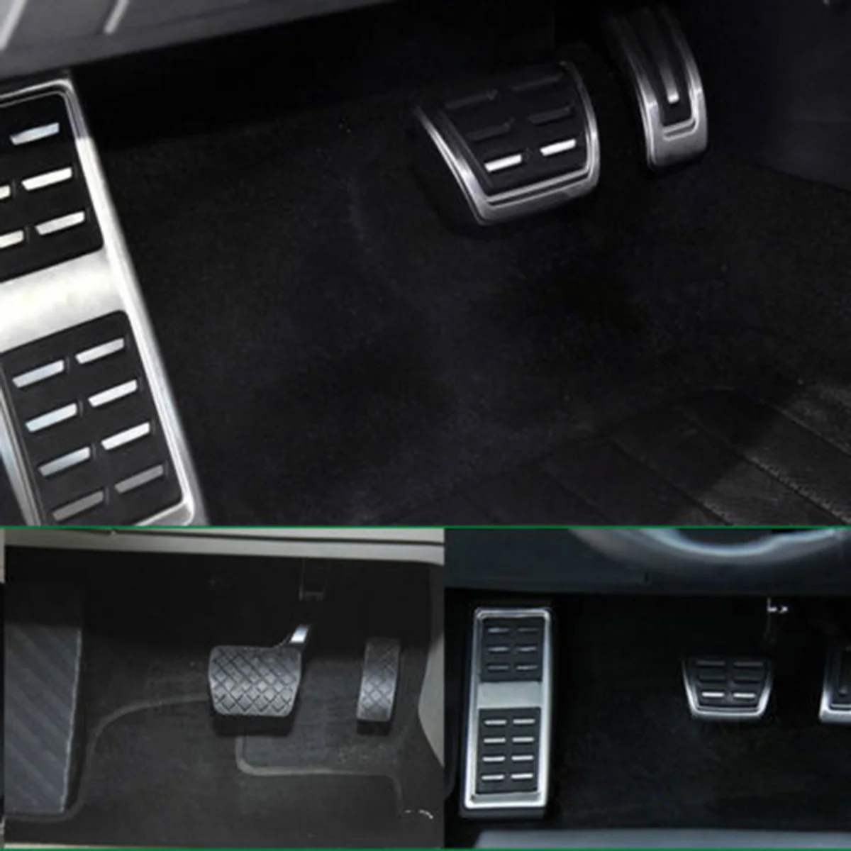 OEM 4 шт. Комплект Спортивный топливный тормозной упор для ног MT педаль VW Golf MK7 без