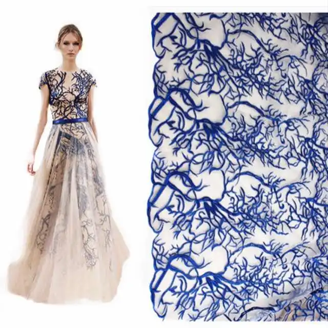 Новинка 2018 Африканское кружево 100% хлопок французская сетчатая кружевная ткань с