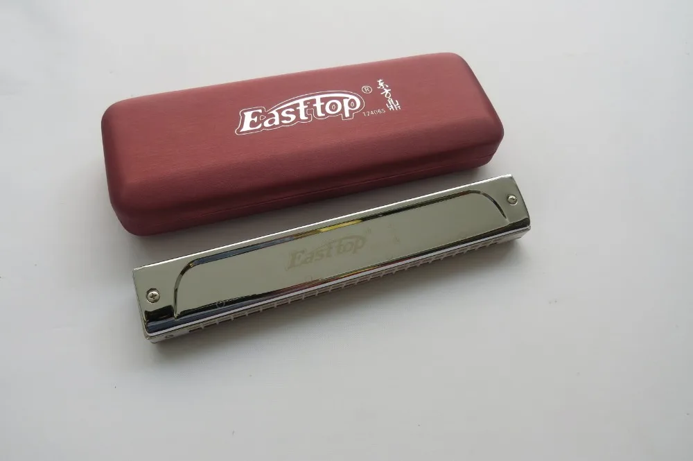 EASTTOP 24 Отверстия гармоника tremolo профессиональная Губная гармошка для игрока