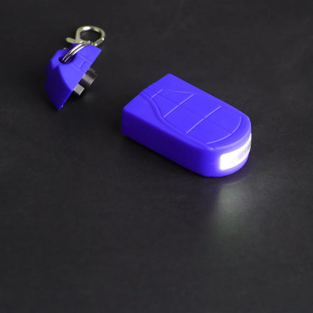 Миниатюрный светодиодный брелок для ключей портативный светильник с