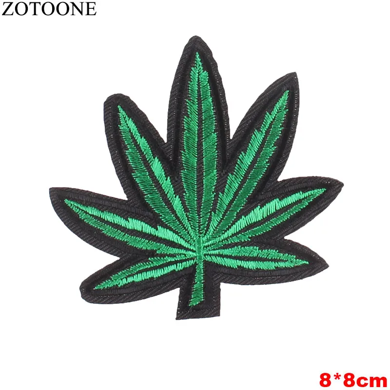 ZOTOONE красочные нашивка лист горячего расплава клейкая одежда нашивки с полосками