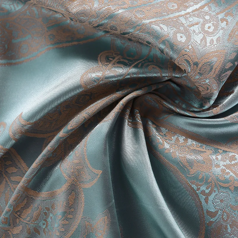 4 шт. серебристо-коричневые Роскошные Сатиновые Хлопковые наборы кружевного постельного белья двойной двуспальный Королевский размер постельные принадлежности пододеяльник Простыня Набор наволочек